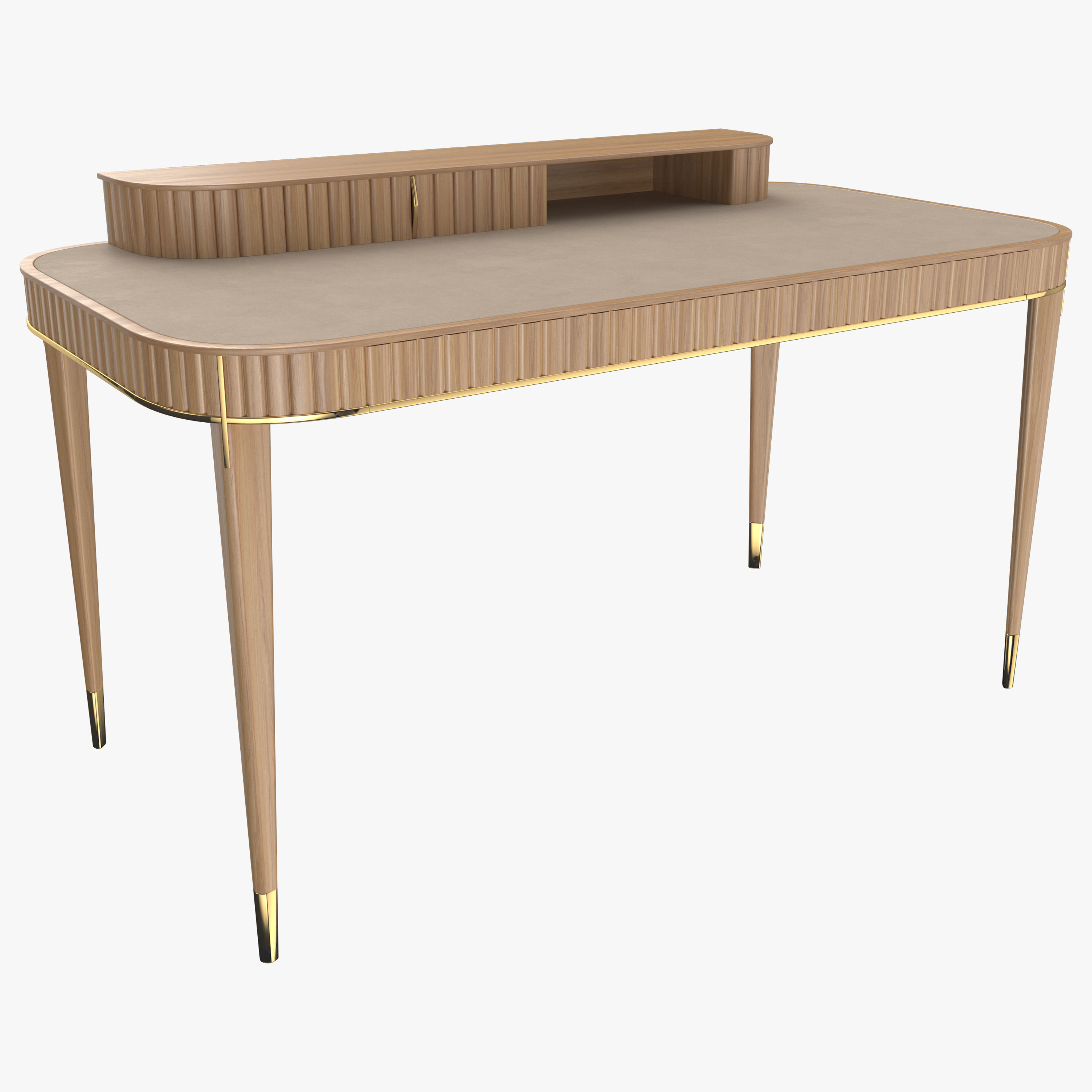 Eden-Rock Armchair with Table by Sacha Lakic Roche Bobois 3D model_7