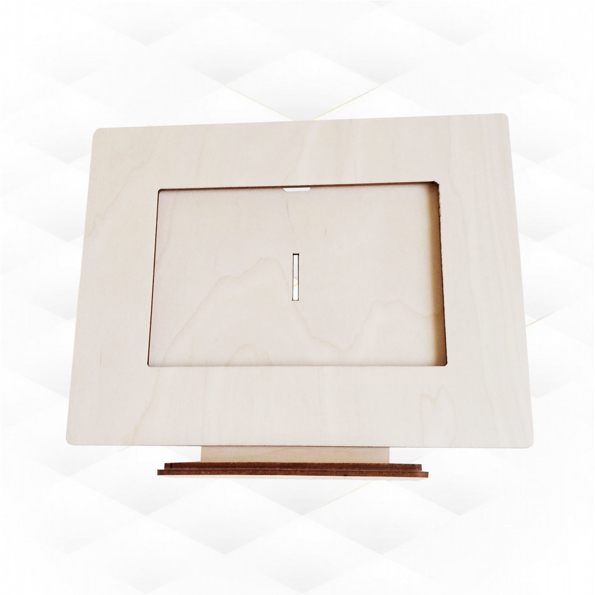 Photo frame laser cutting svg dxf files 2 pattern Laser cut 3D print model_4