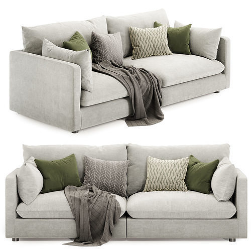 Unwind Sofa 3D model 3