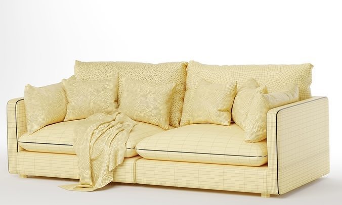 Unwind Sofa 3D model 6