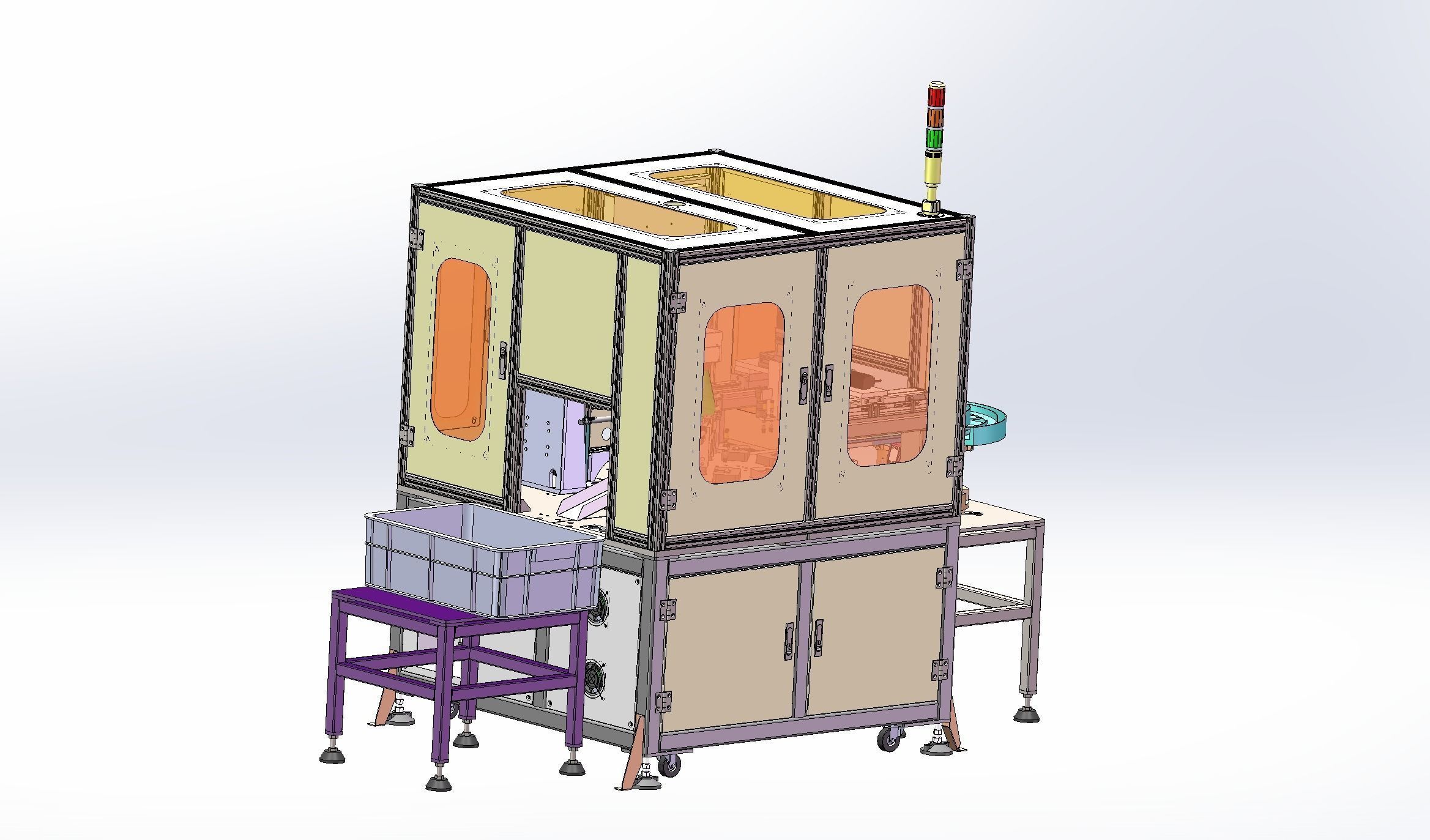 Automatic radium carving machine  3D model_12