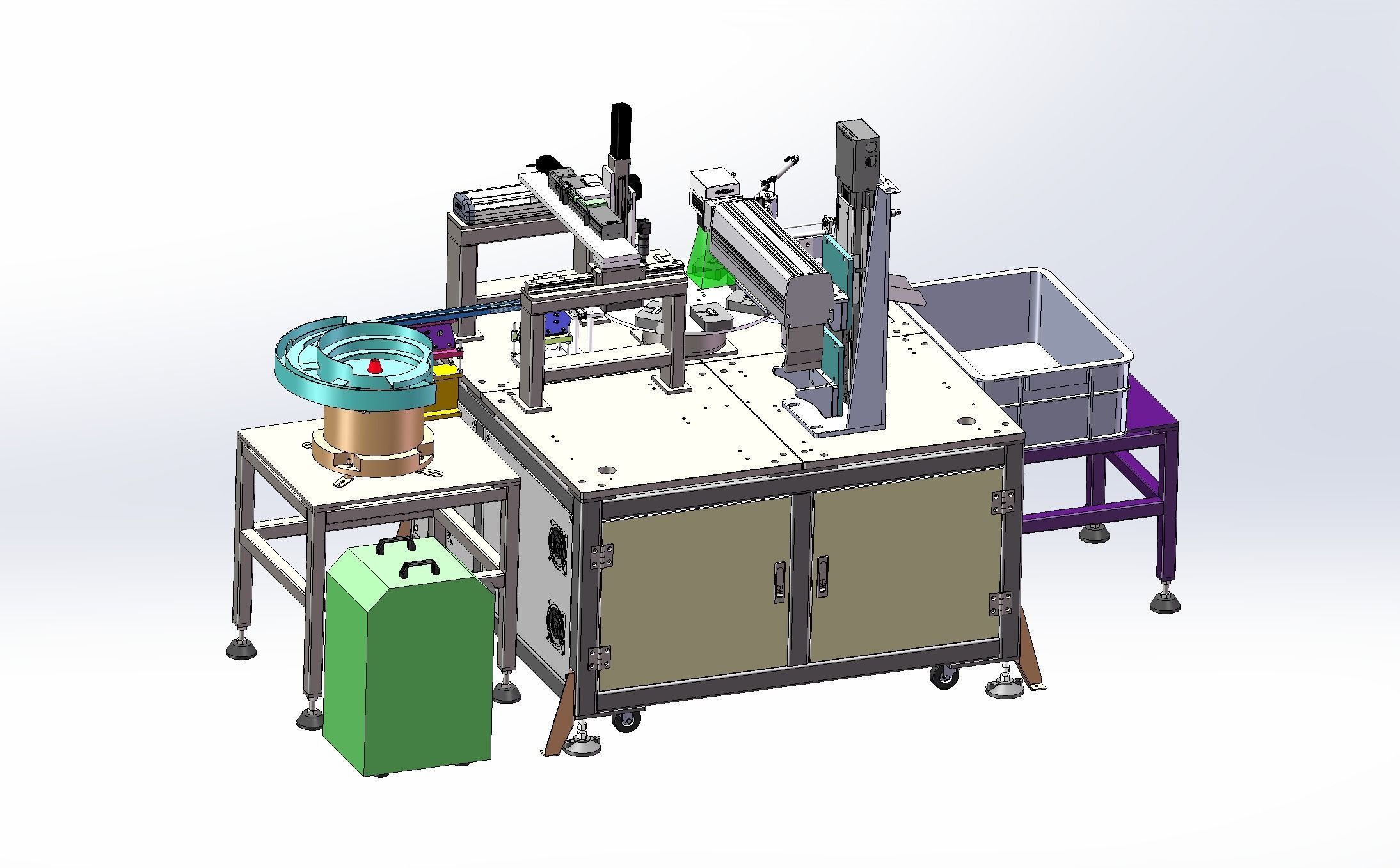 Automatic radium carving machine  3D model_7