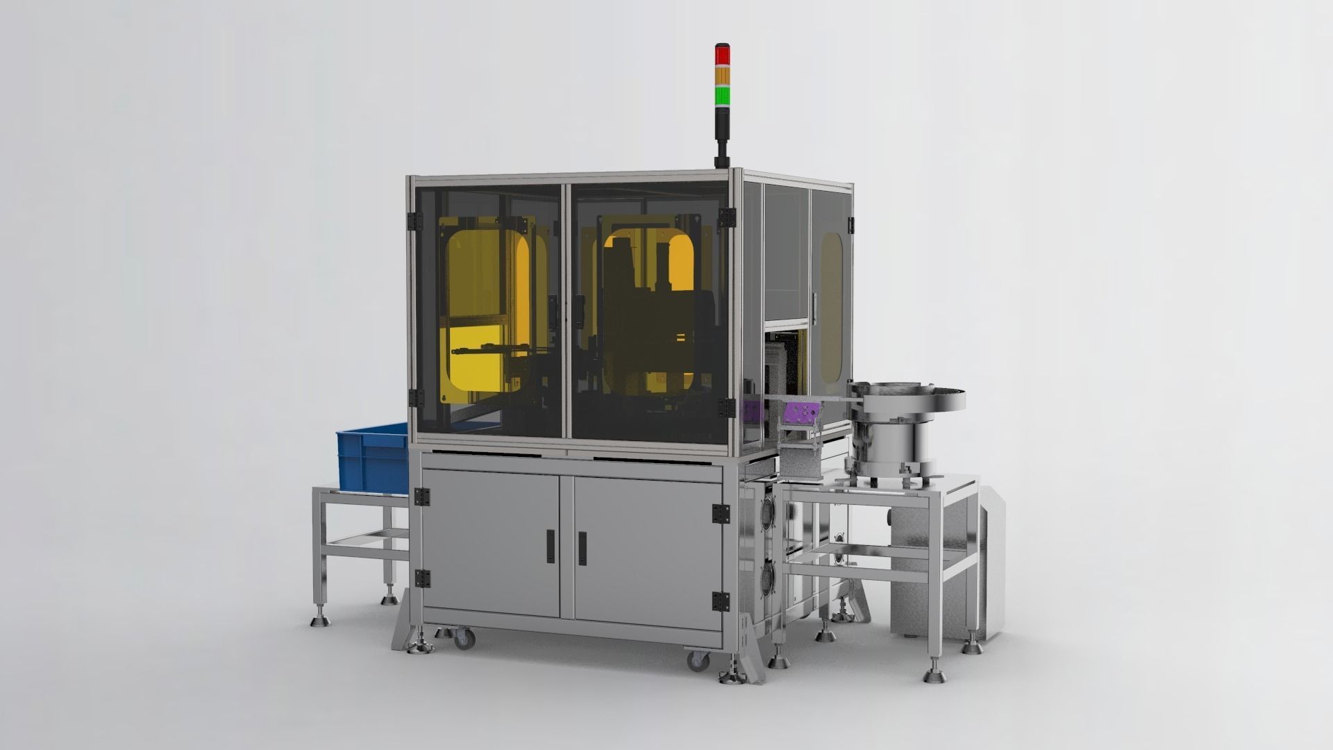 Automatic radium carving machine  3D model_2