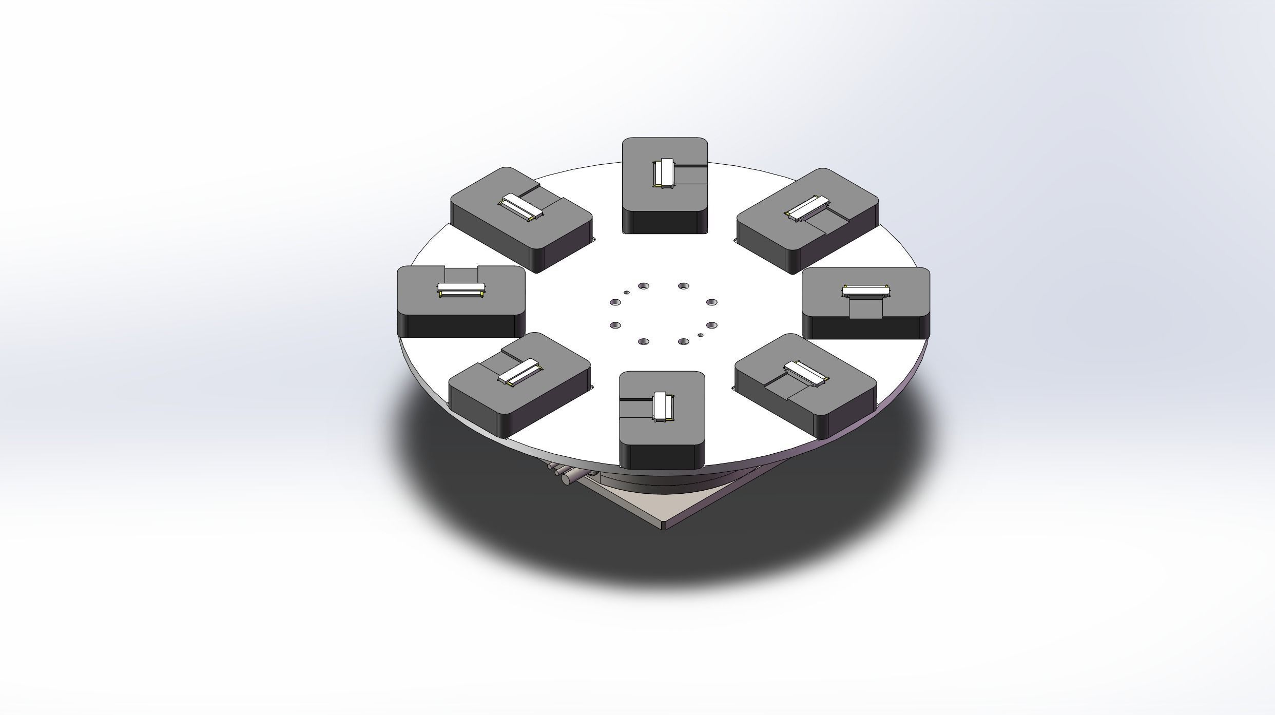 Automatic radium carving machine  3D model_10