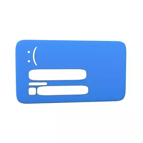 Blue Screen Icon v1 001