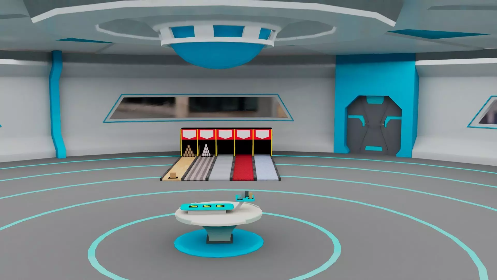 Fraction Lab Low-poly 3D model_0