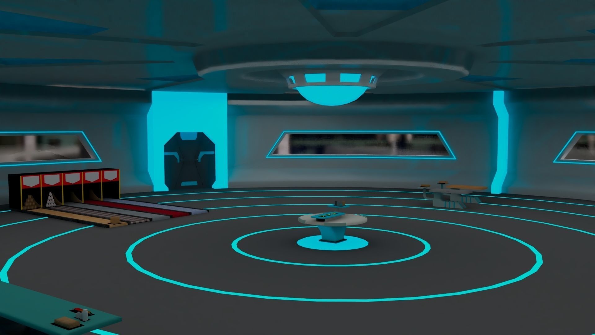 Fraction Lab Low-poly 3D model_3