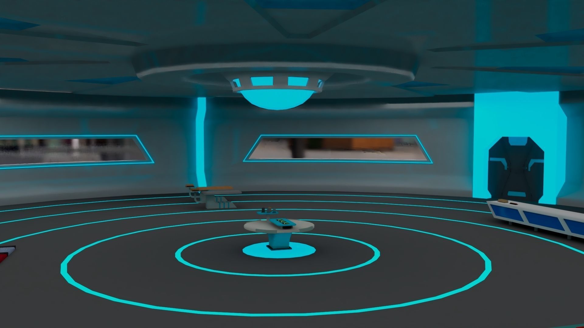 Fraction Lab Low-poly 3D model_5