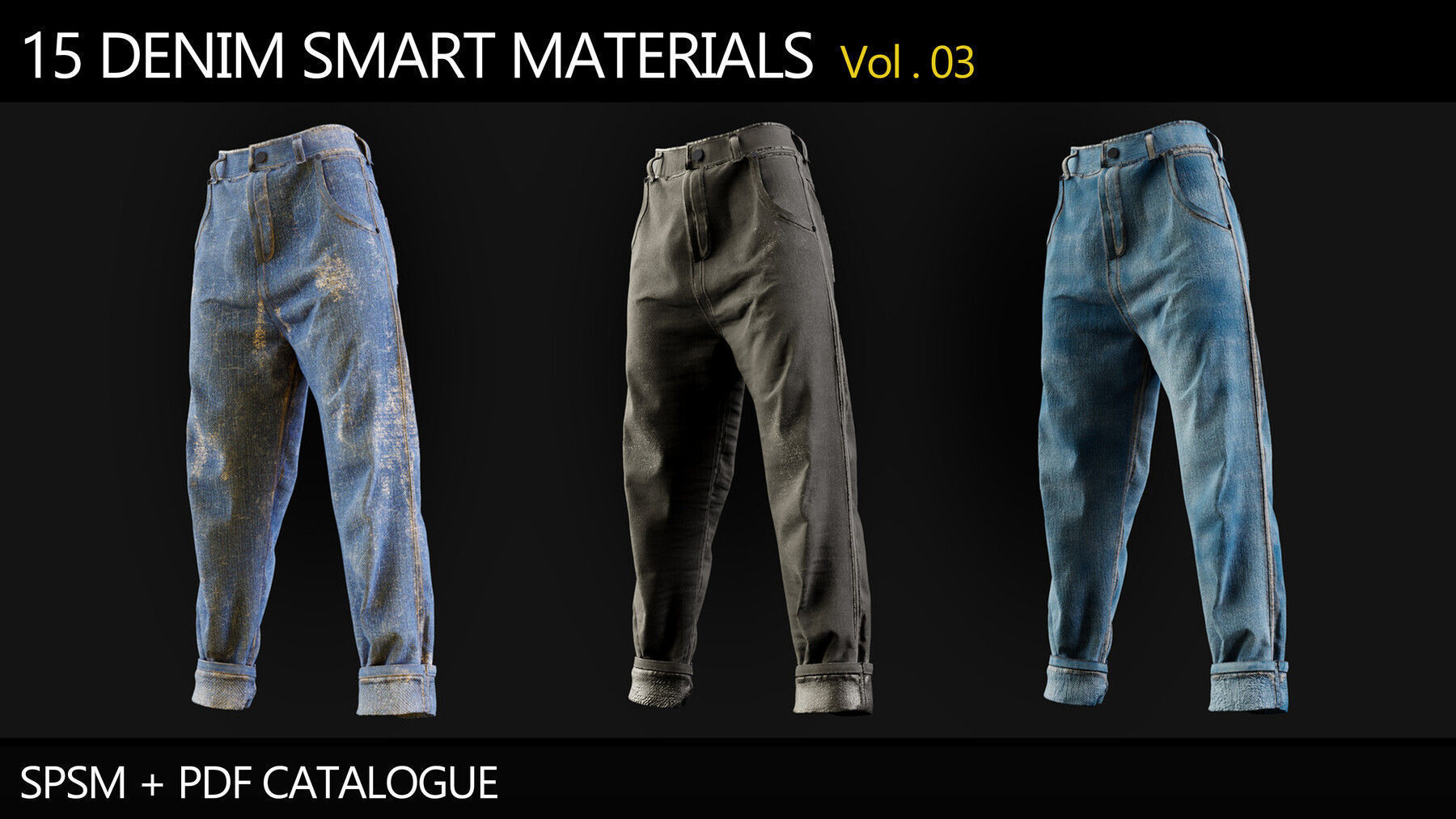15 Denim Smart Materials Vol3 Texture_3