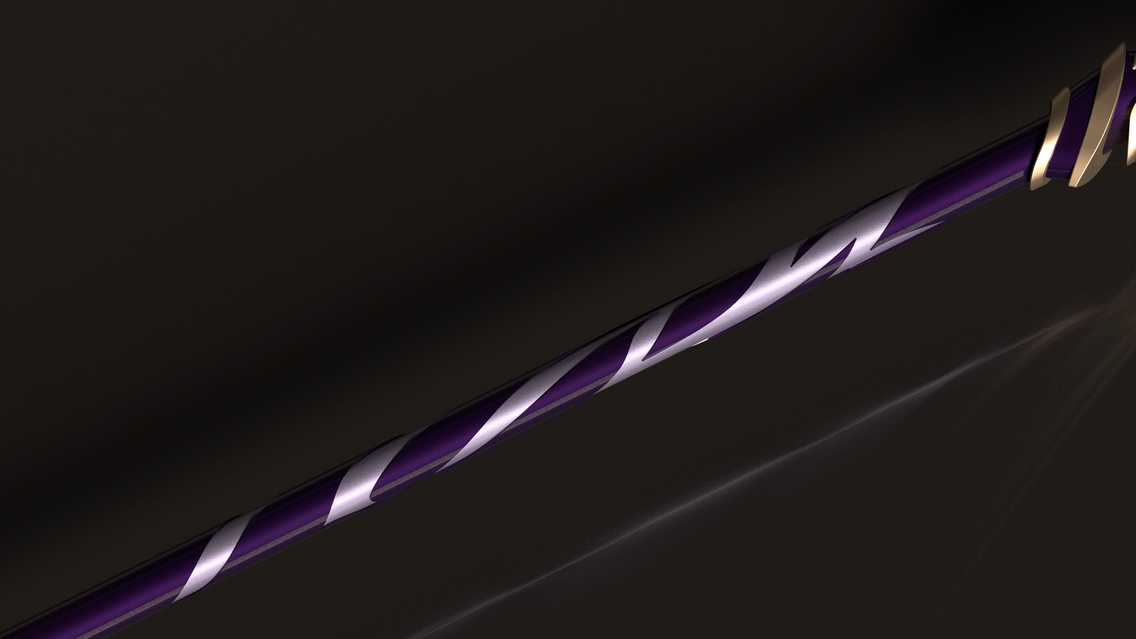 Genshin Impact - Engulfing Lightning - 3d file stl 3D print model_5