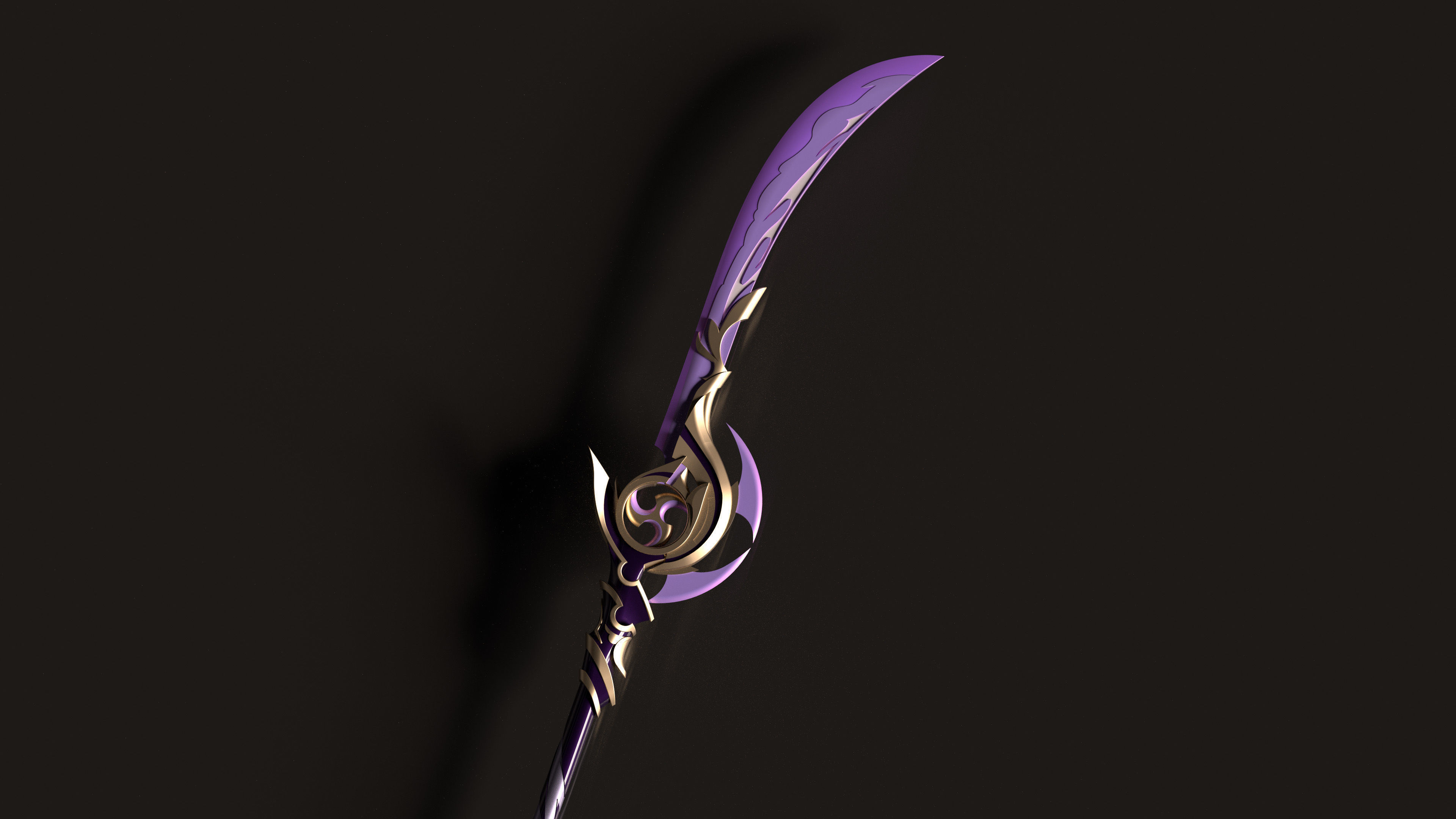 Genshin Impact - Engulfing Lightning - 3d file stl 3D print model_3