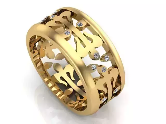 Patek P ring 10 3D print model