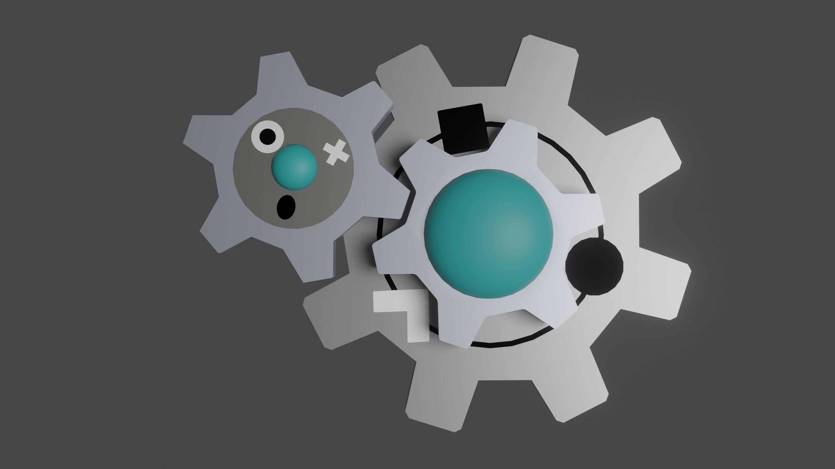 Pokemon Klang and Shiny Version Low-poly 3D model_9