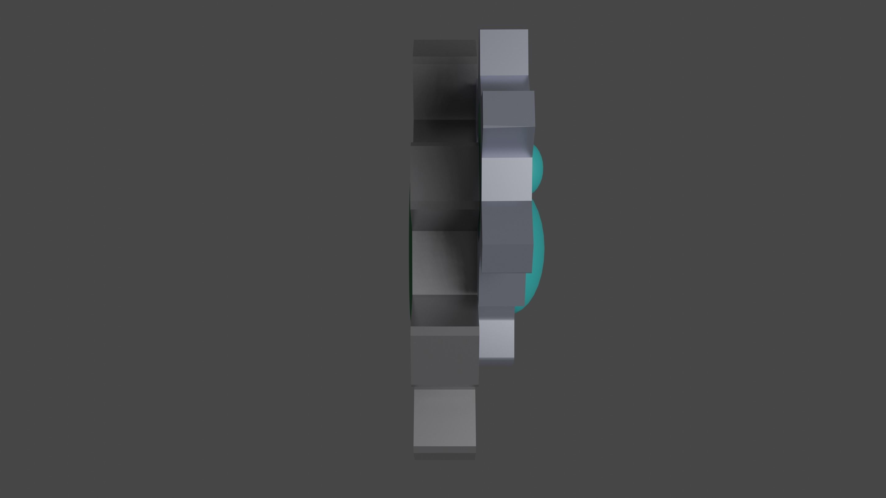 Pokemon Klang and Shiny Version Low-poly 3D model_12