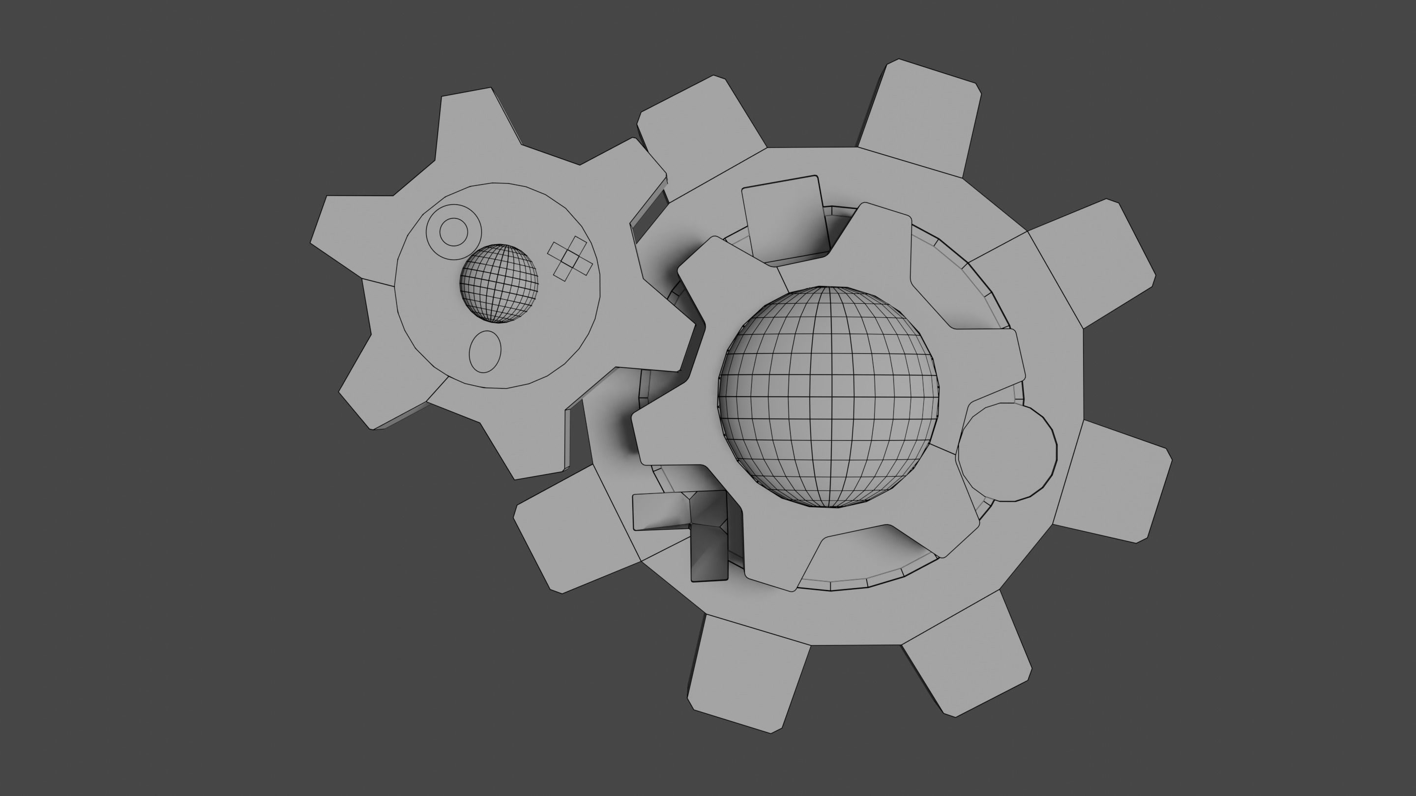 Pokemon Klang and Shiny Version Low-poly 3D model_8