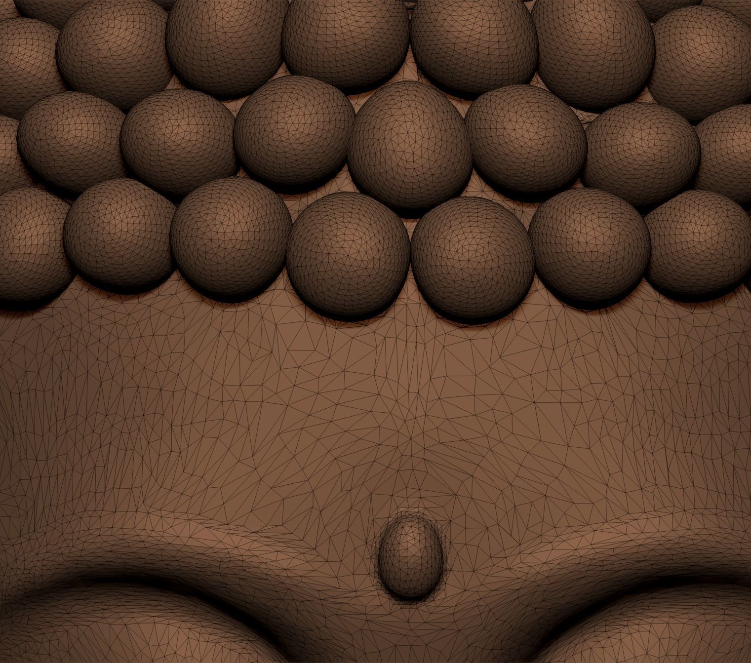 Charm Head Buddha 3D print model_2