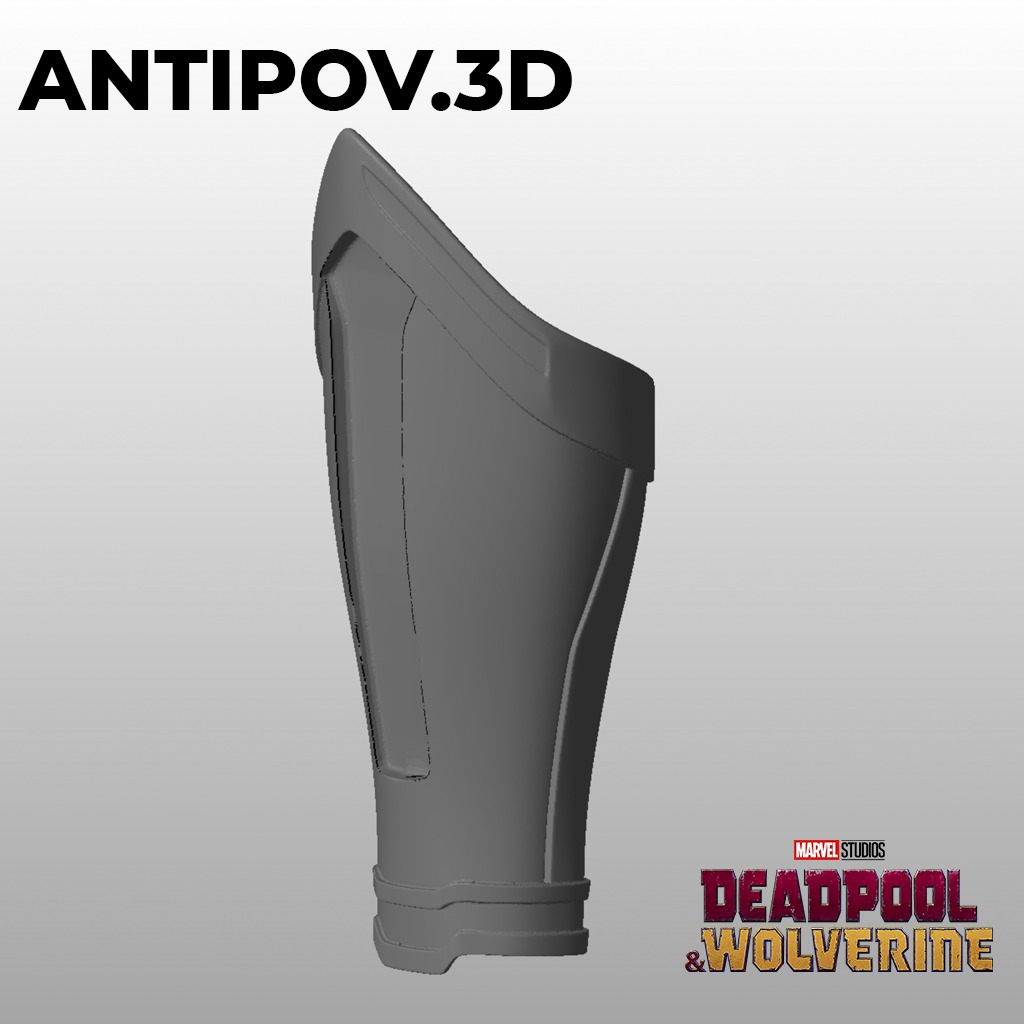 Wolverine armor Deadpool and Wolverine movie for 3D print 3D print model_1