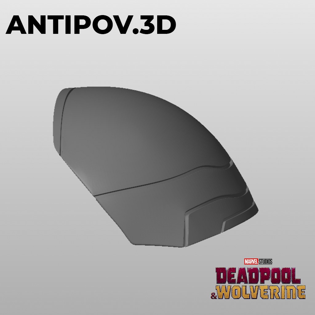 Wolverine armor Deadpool and Wolverine movie for 3D print 3D print model_3