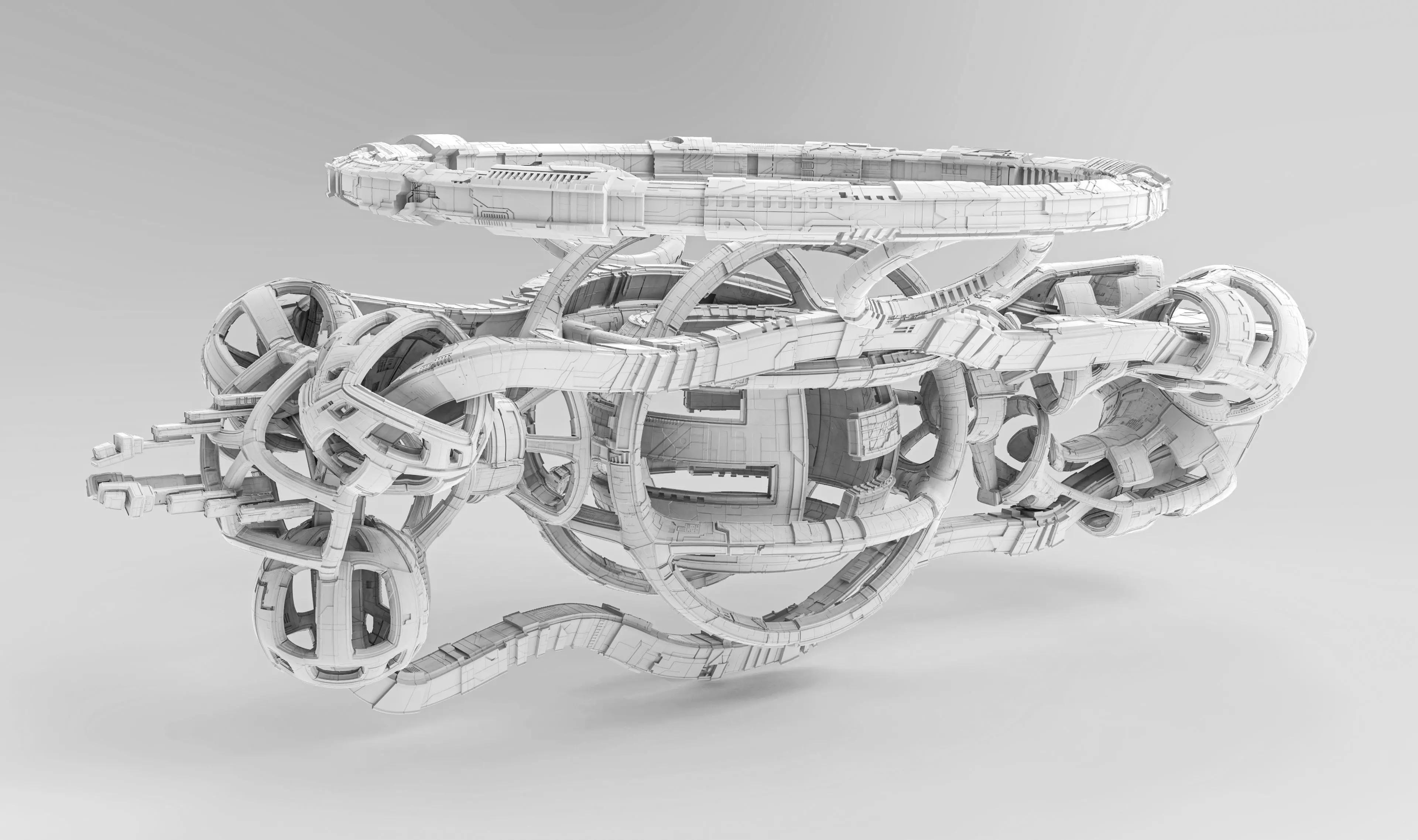 space equipment node 00195 3D model
