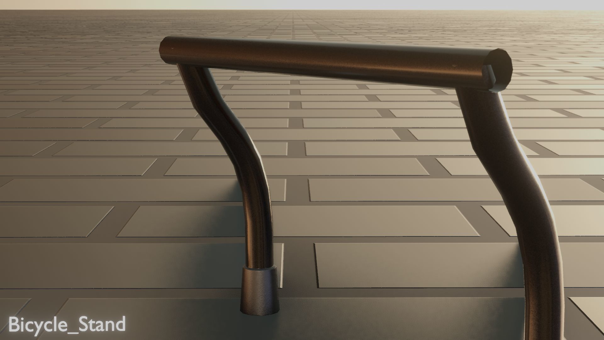 Low-Poly Cargo Bike Red Version Rigged Low-poly 3D model_62