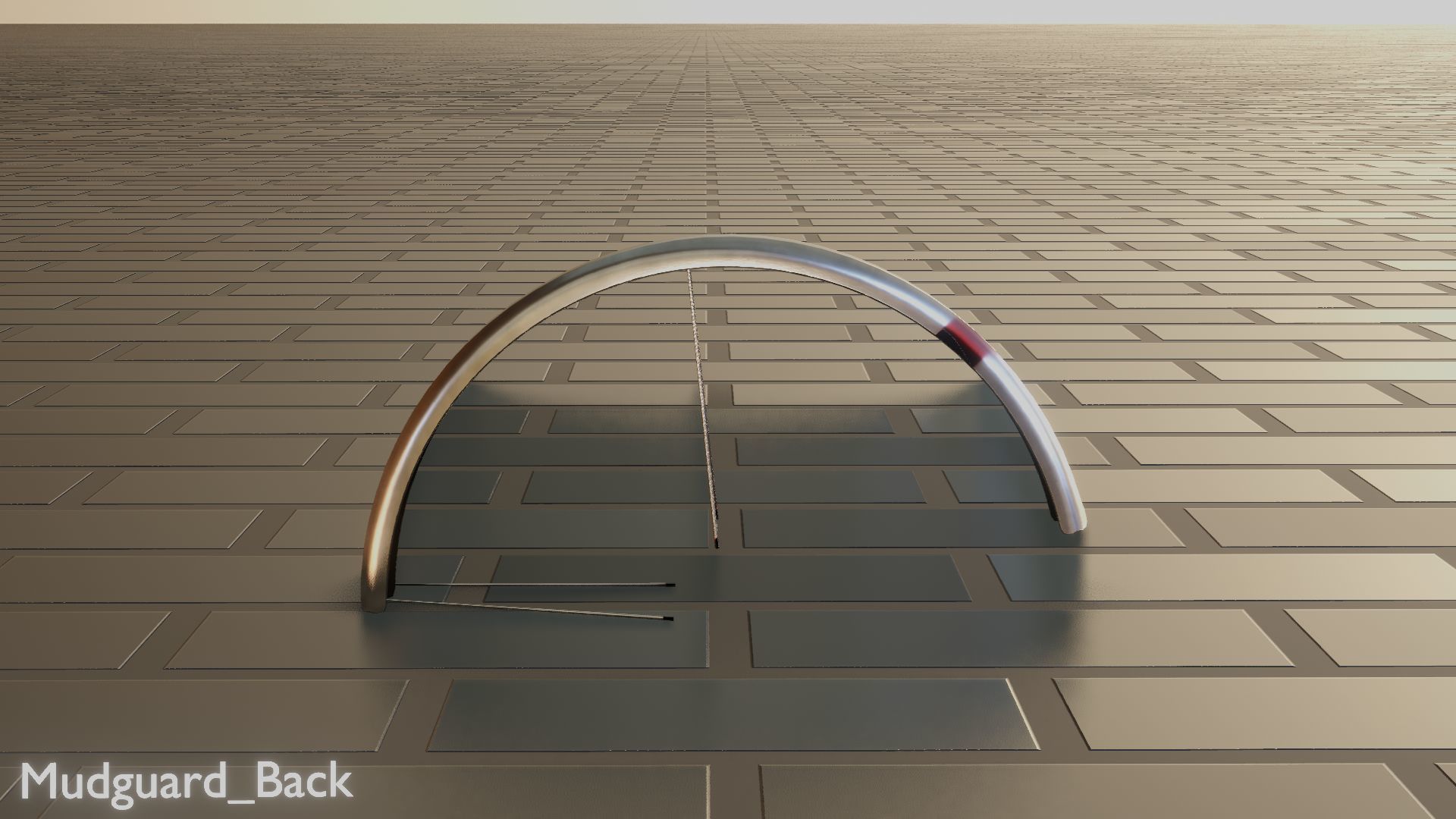 Low-Poly Cargo Bike Red Version Rigged Low-poly 3D model_72