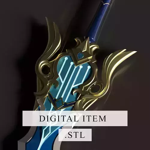 Genshin Impact - Song of Broken Pines - 3d file stl