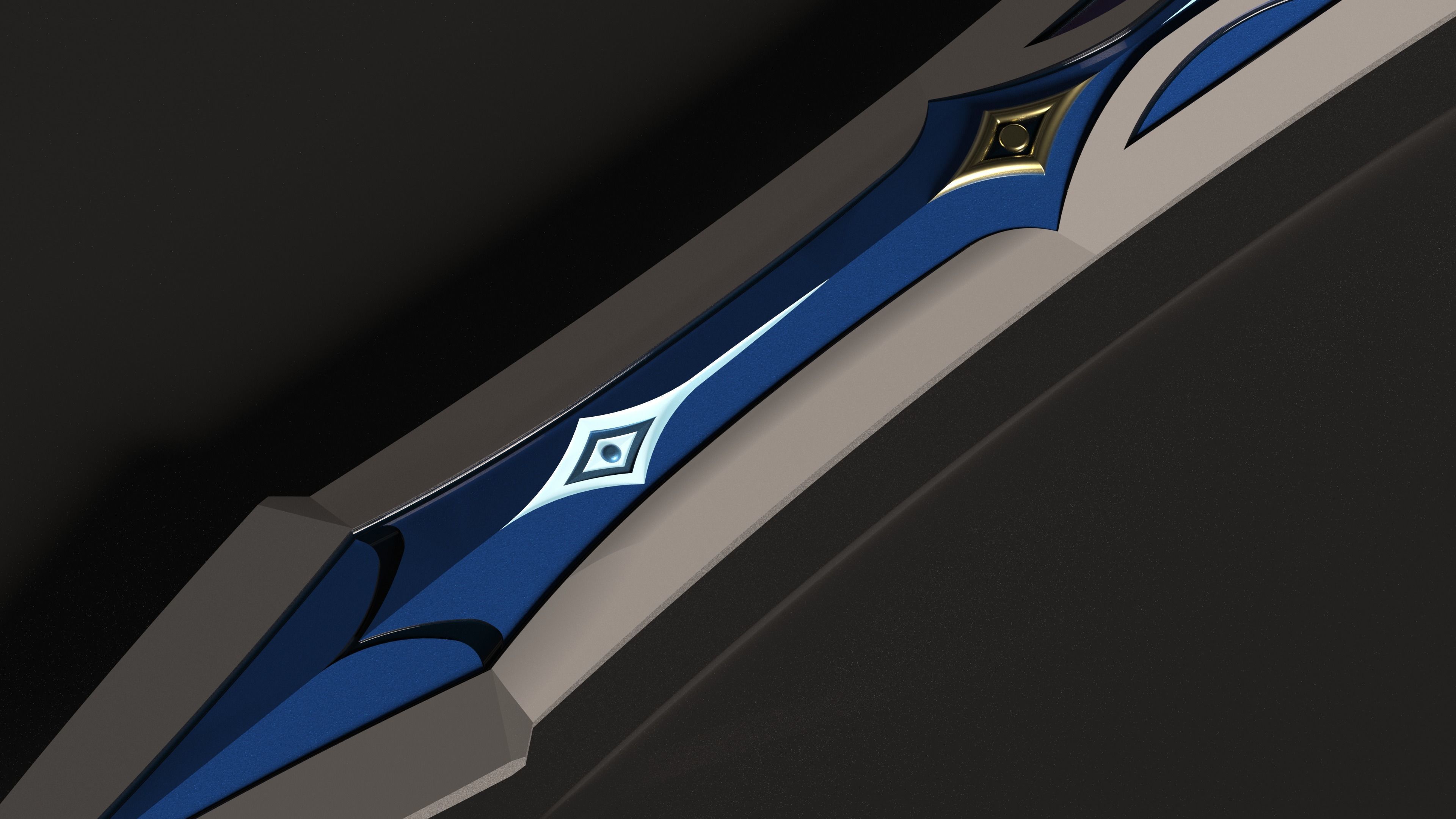 Genshin Impact - Song of Broken Pines - 3d file stl 3D print model_6