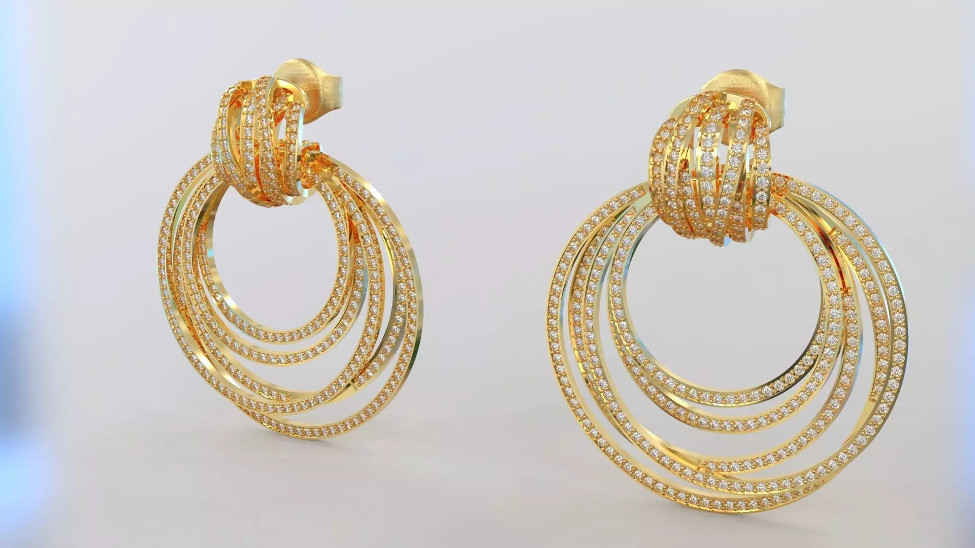 EARRING TOPS 3D print model_0