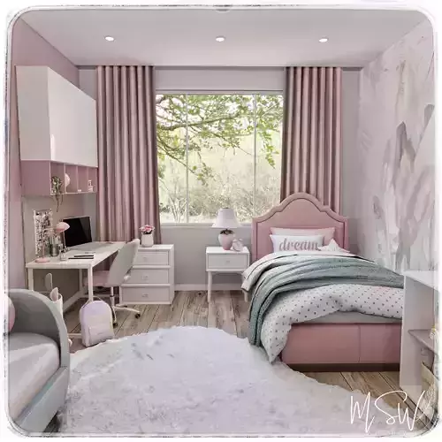 Kids Room 1 Blender Scene