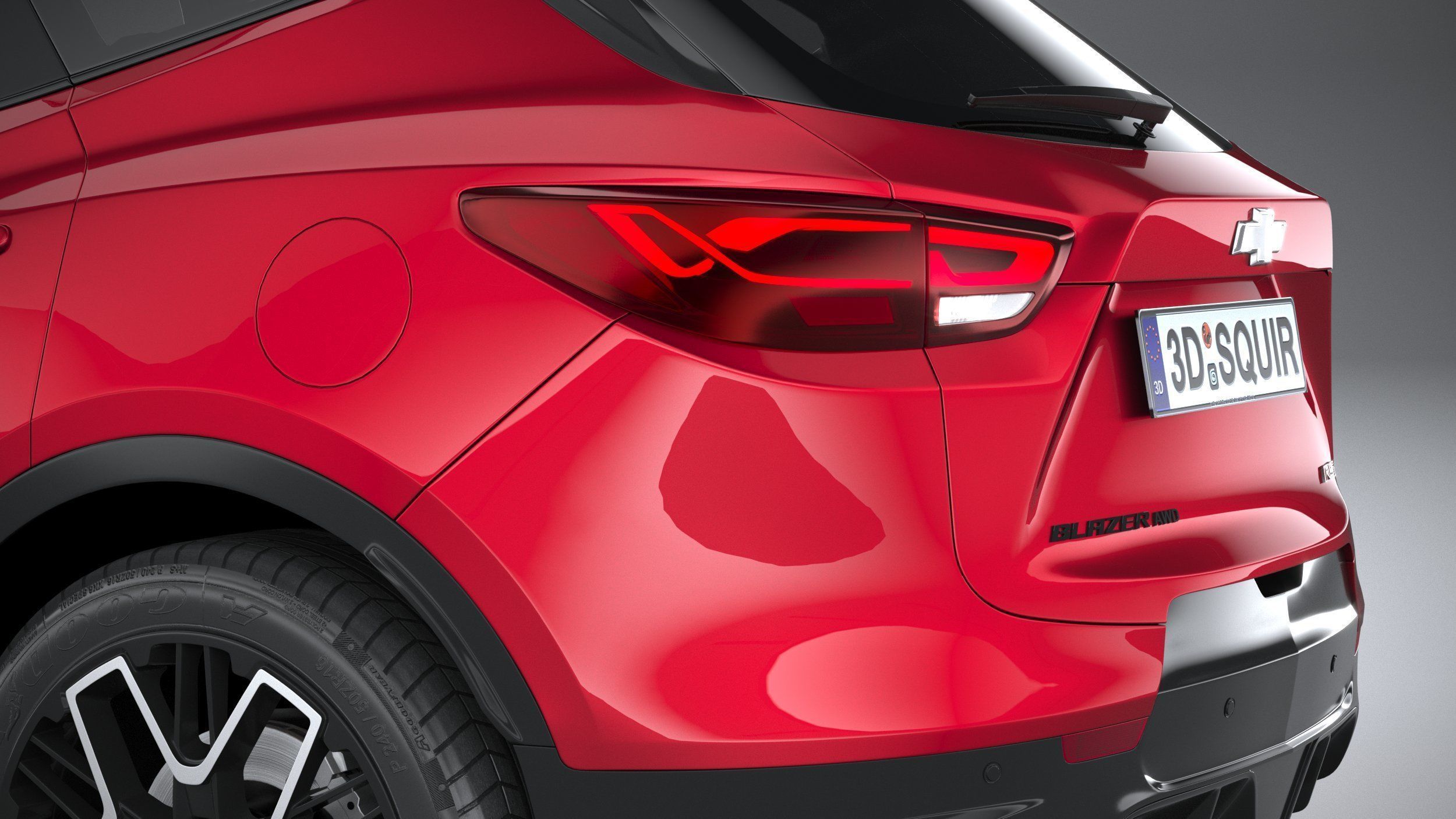 Chevrolet Blazer RS CG 2023 3D model_6