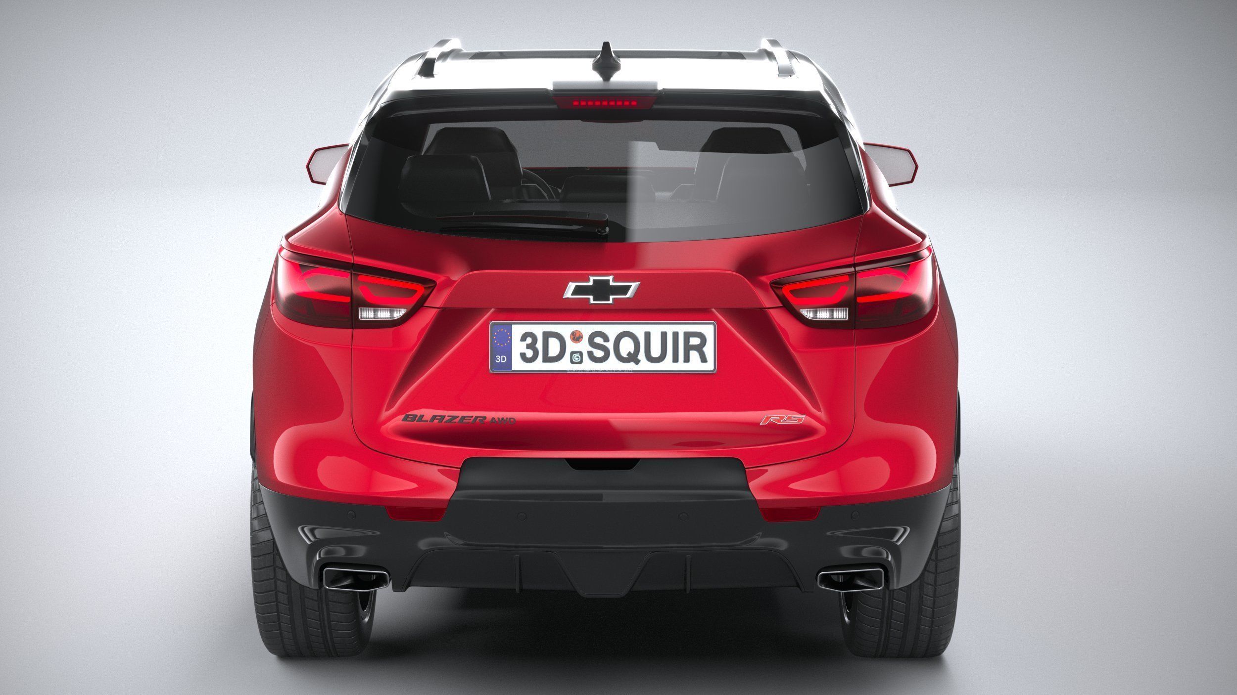 Chevrolet Blazer RS CG 2023 3D model_4