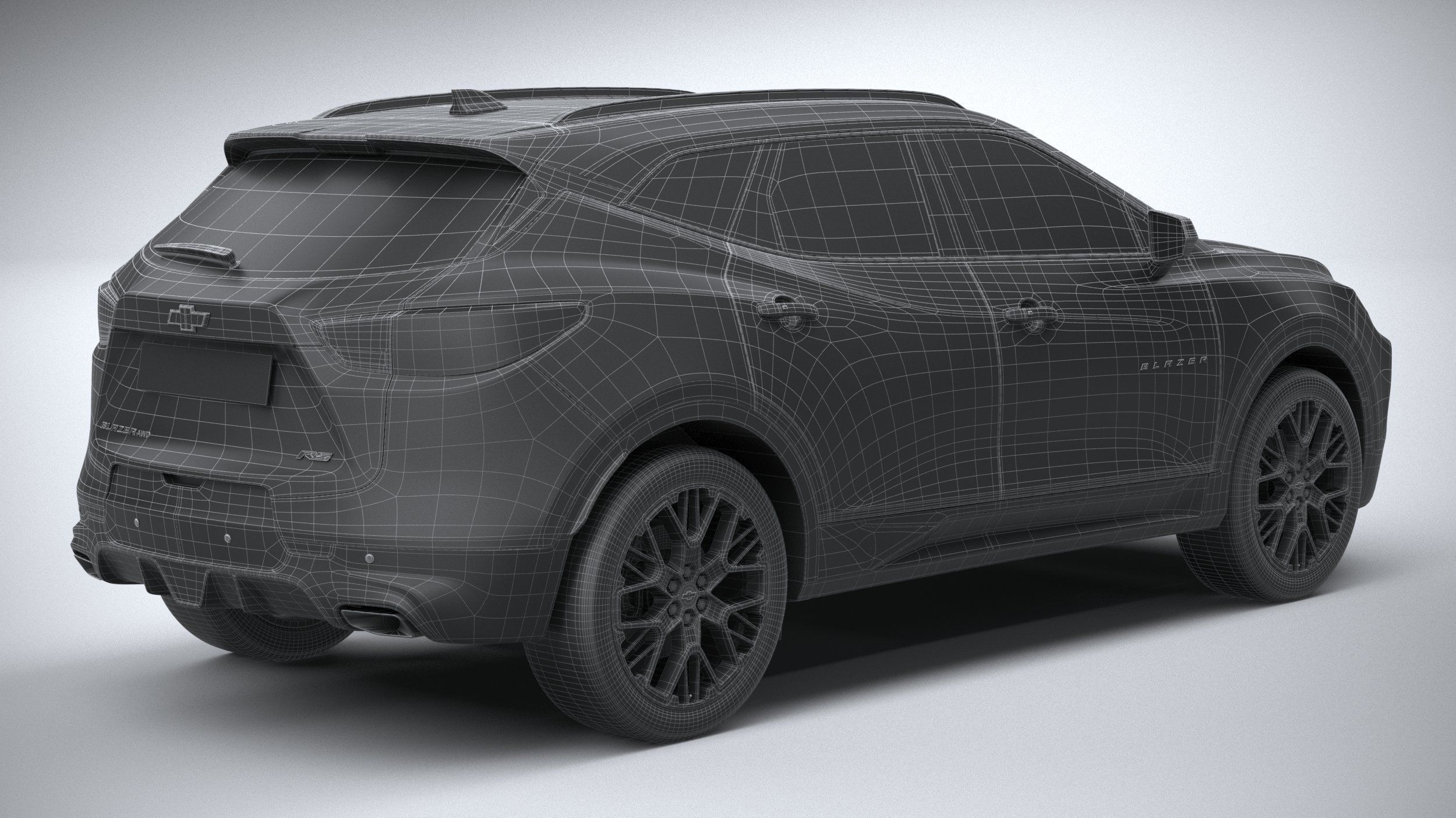 Chevrolet Blazer RS CG 2023 3D model_29