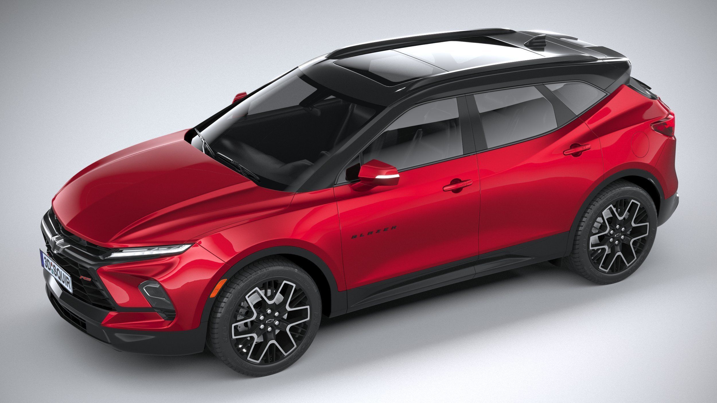 Chevrolet Blazer RS CG 2023 3D model_7