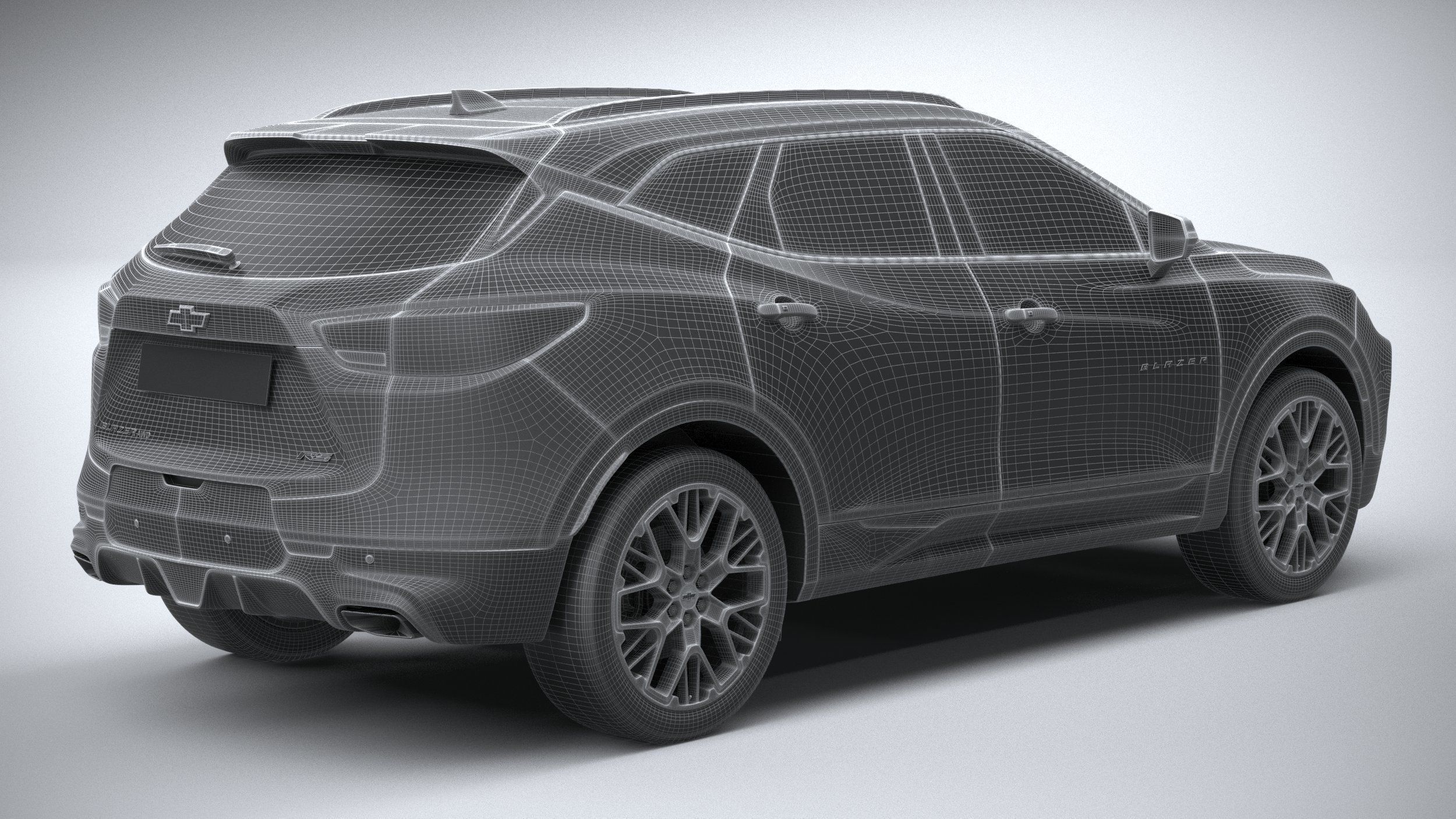 Chevrolet Blazer RS CG 2023 3D model_27