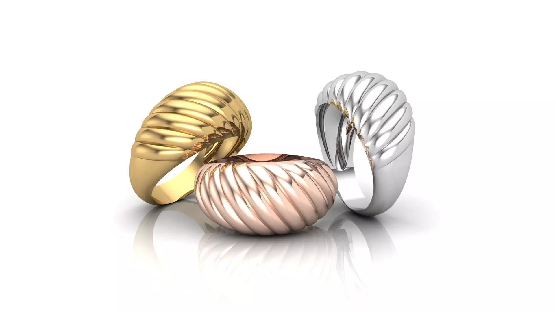 Rings Oll size 3D print model