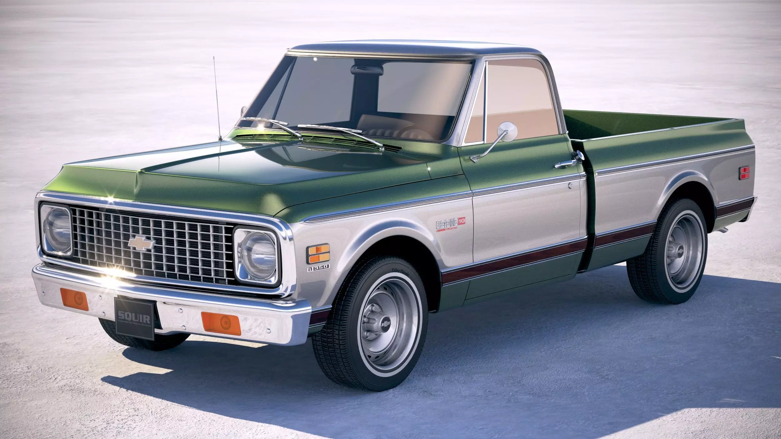 Chevrolet C10 Cheyenne CG 1972 3D model