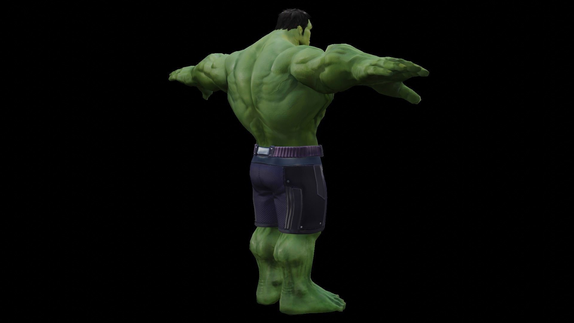Hulk 3D Character Model 3D model_3