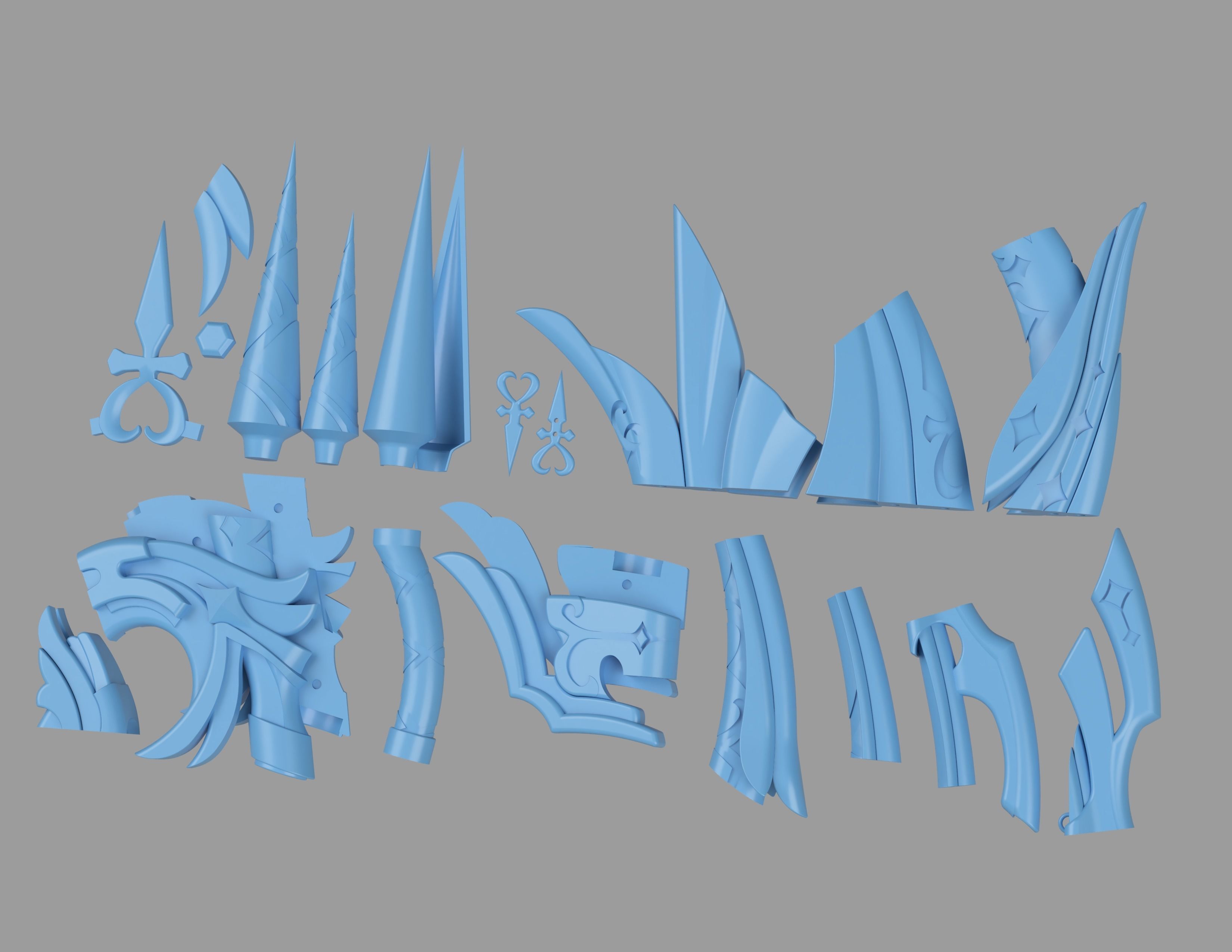 Genshin Impact - Amos Bow - 3d file -stl 3D model 3D printable | CGTrader