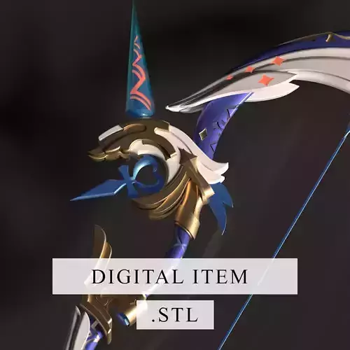 Genshin Impact - Amos Bow - 3d file -stl