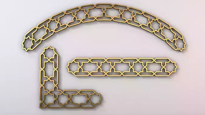 islamic models 3D model