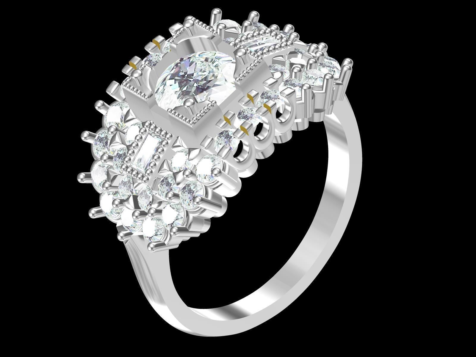 Art Deco-01 3D print model_2