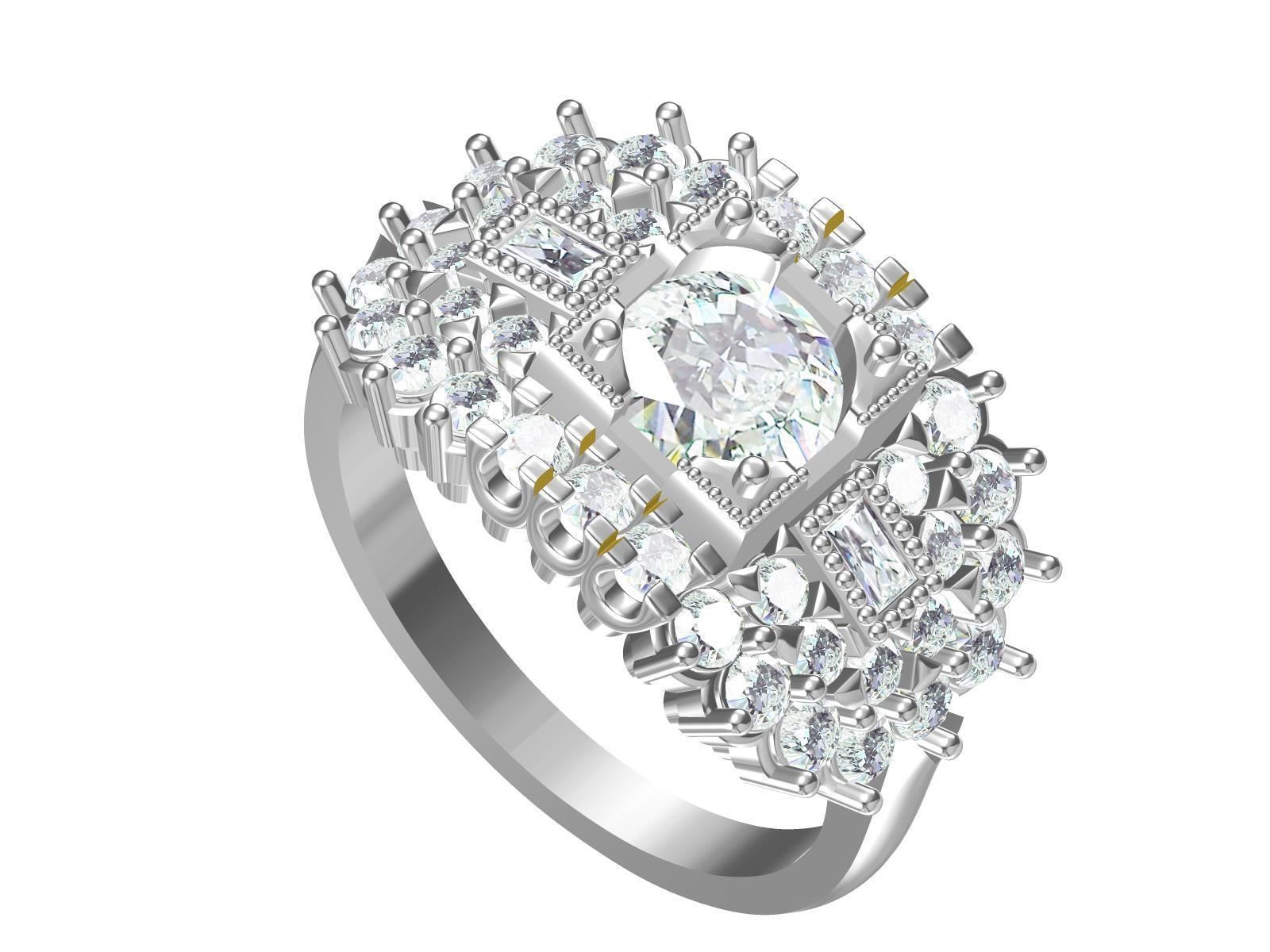 Art Deco-01 3D print model_4