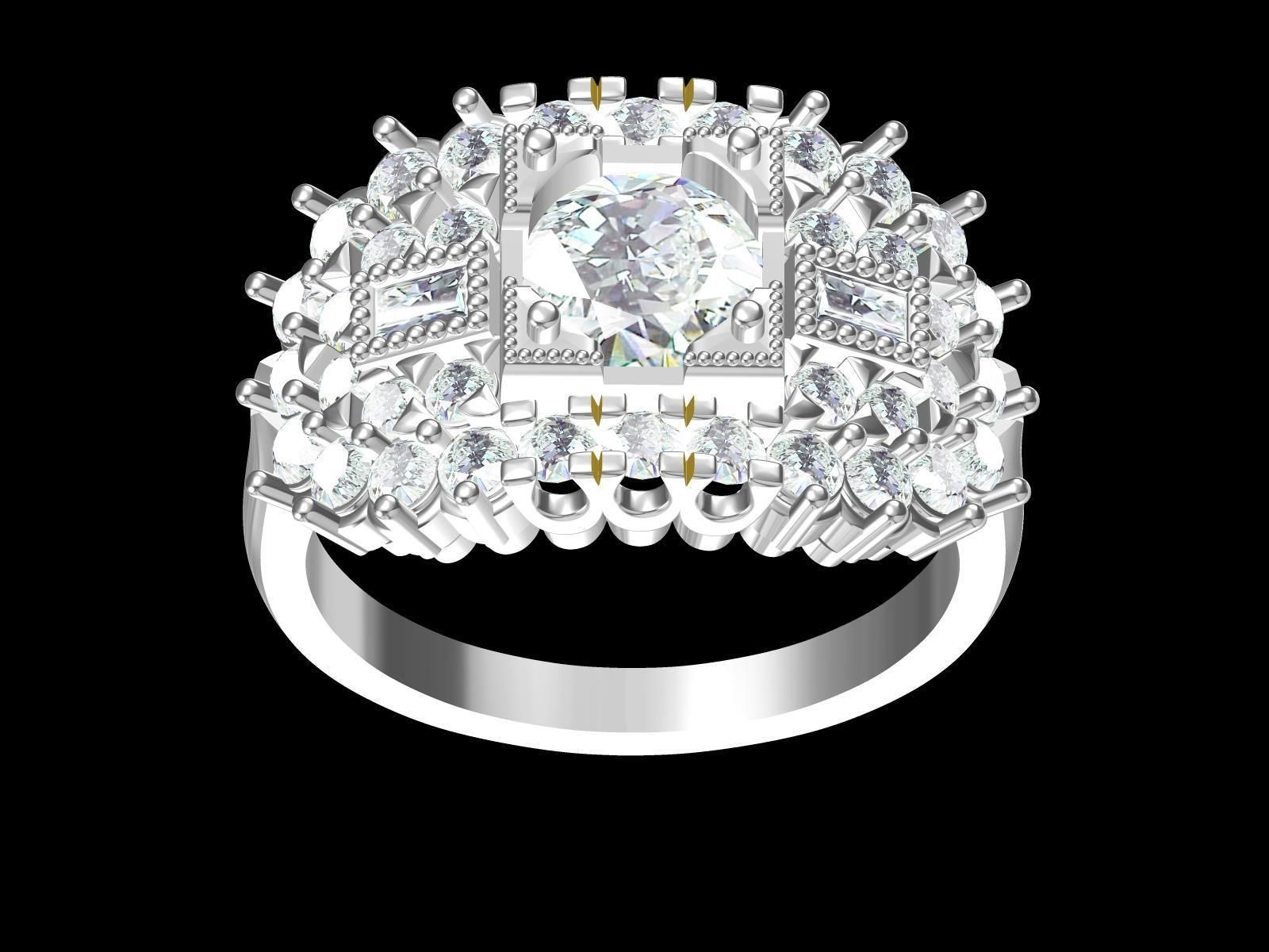 Art Deco-01 3D print model_3