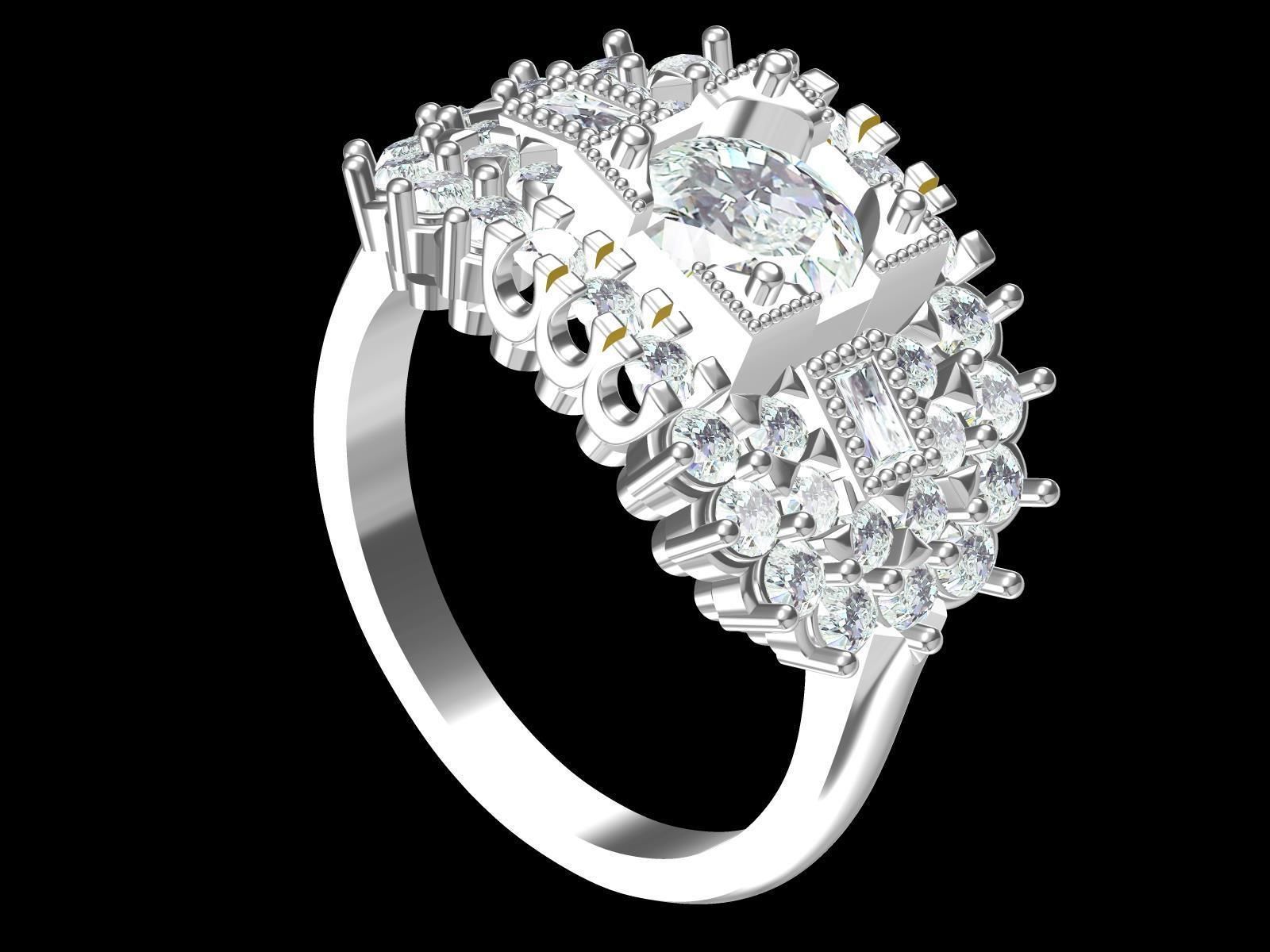 Art Deco-01 3D print model_1