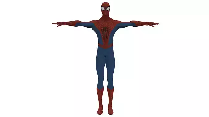 Spiderman 3D Character Model