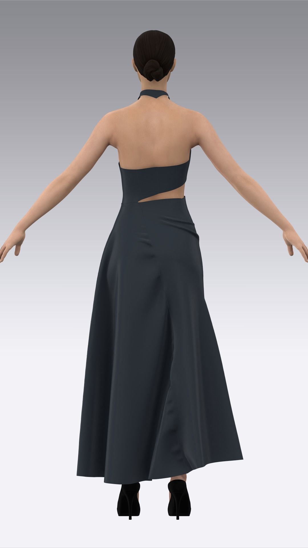 Dress Outfits MD CLO 3D ZPRJ ZPAC project files 3D model_16