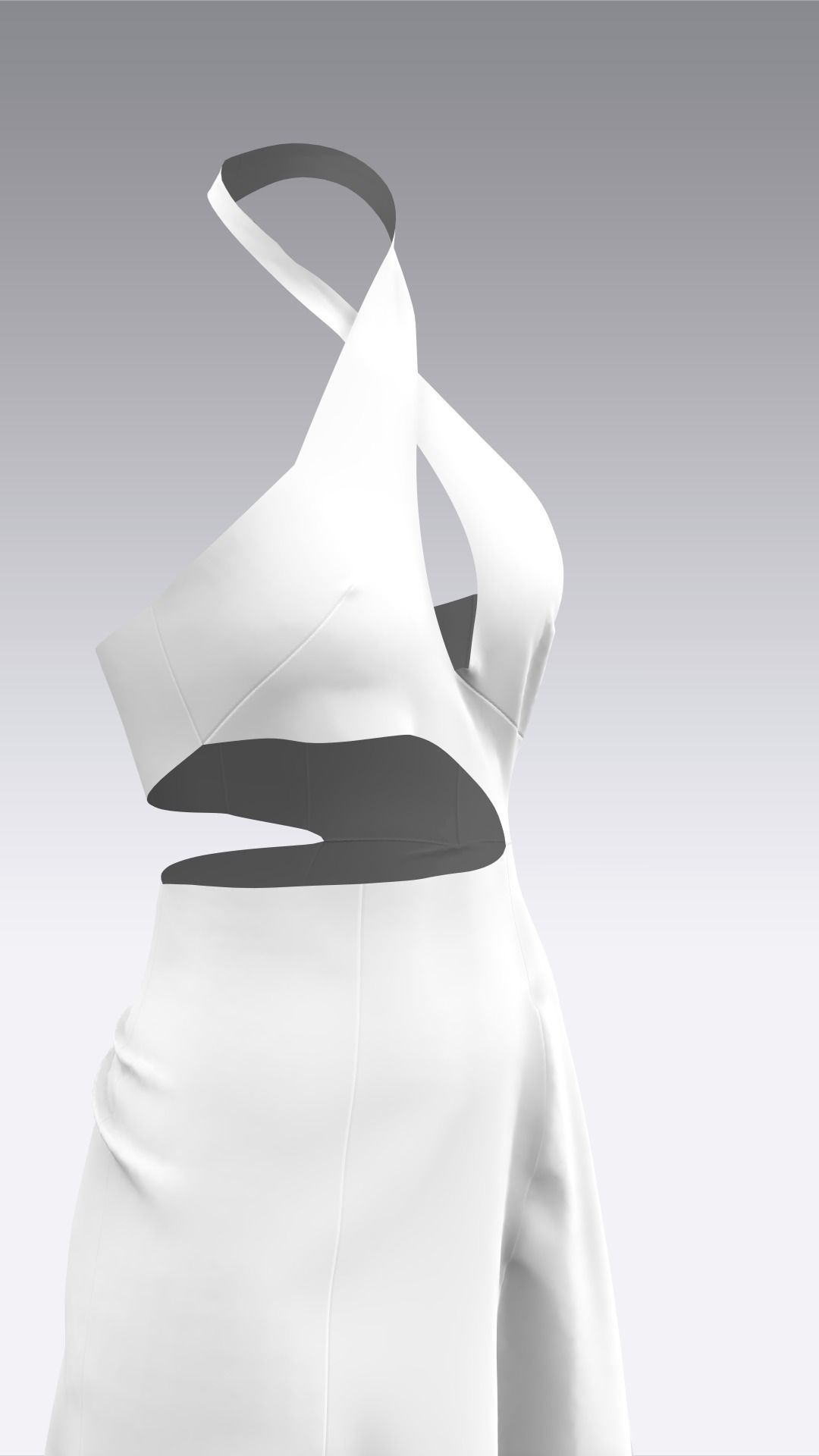 Dress Outfits MD CLO 3D ZPRJ ZPAC project files 3D model_36