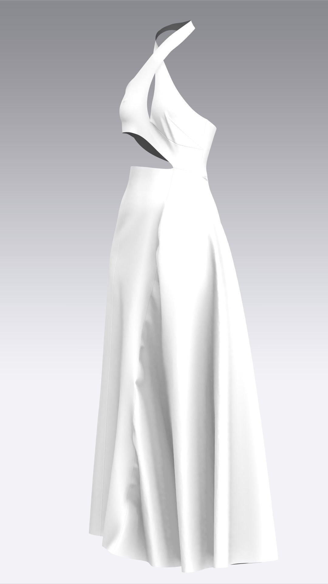 Dress Outfits MD CLO 3D ZPRJ ZPAC project files 3D model_24