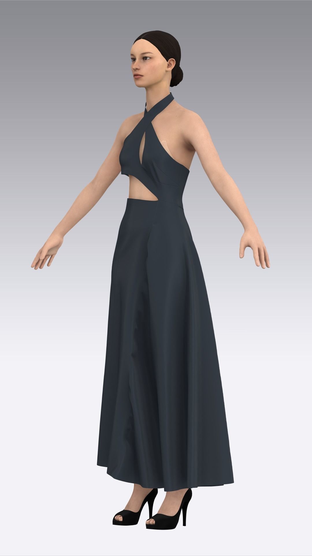 Dress Outfits MD CLO 3D ZPRJ ZPAC project files 3D model_12