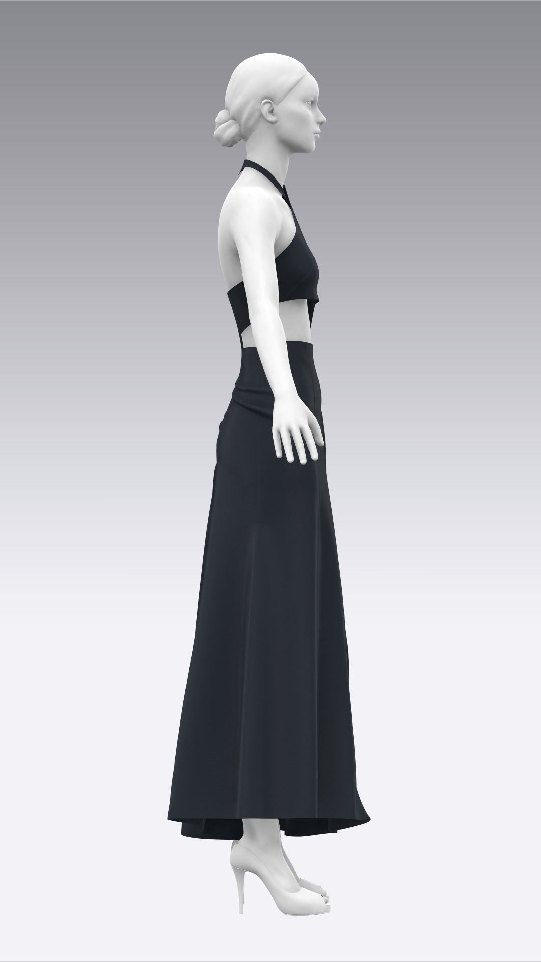 Dress Outfits MD CLO 3D ZPRJ ZPAC project files 3D model_17